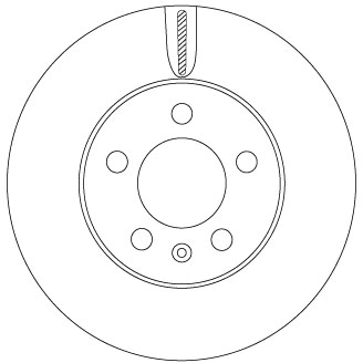 Disque de frein TRW DF6584