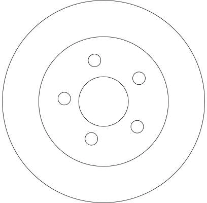 Disque de frein TRW DF4336