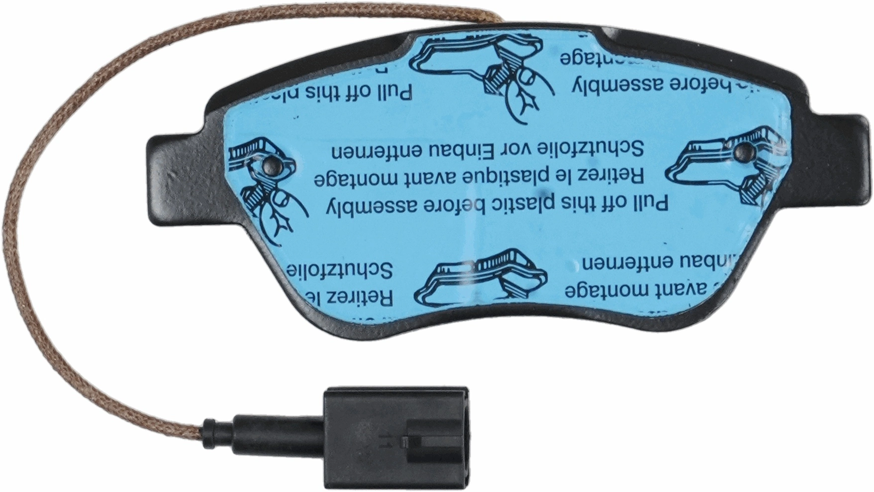 Kit de plaquettes de frein, frein à disque TRW GDB1590