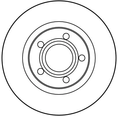 Disque de frein TRW DF2806