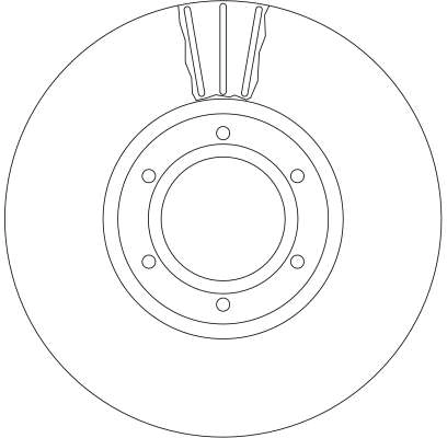 Disque de frein TRW DF4111