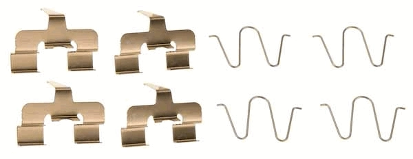 Kit d'accessoires, plaquette de frein à disque TRW PFK401