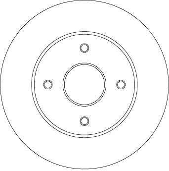 Disque de frein TRW DF4452BS