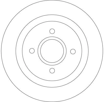 Disque de frein TRW DF4251