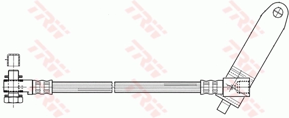 Flexible de frein TRW PHD951