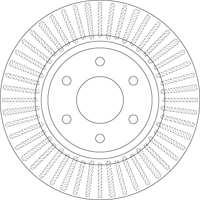 Disque de frein TRW DF6416