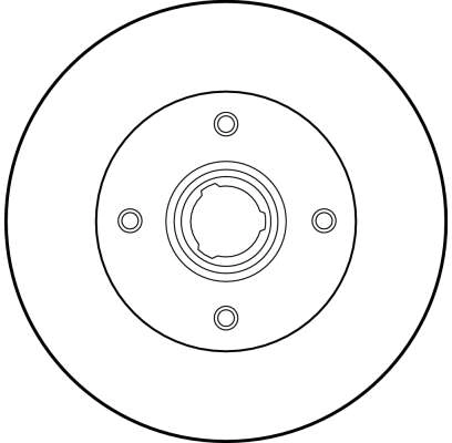 Disque de frein TRW DF1529