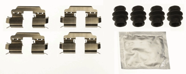 Kit d'accessoires, plaquette de frein à disque TRW PFK705