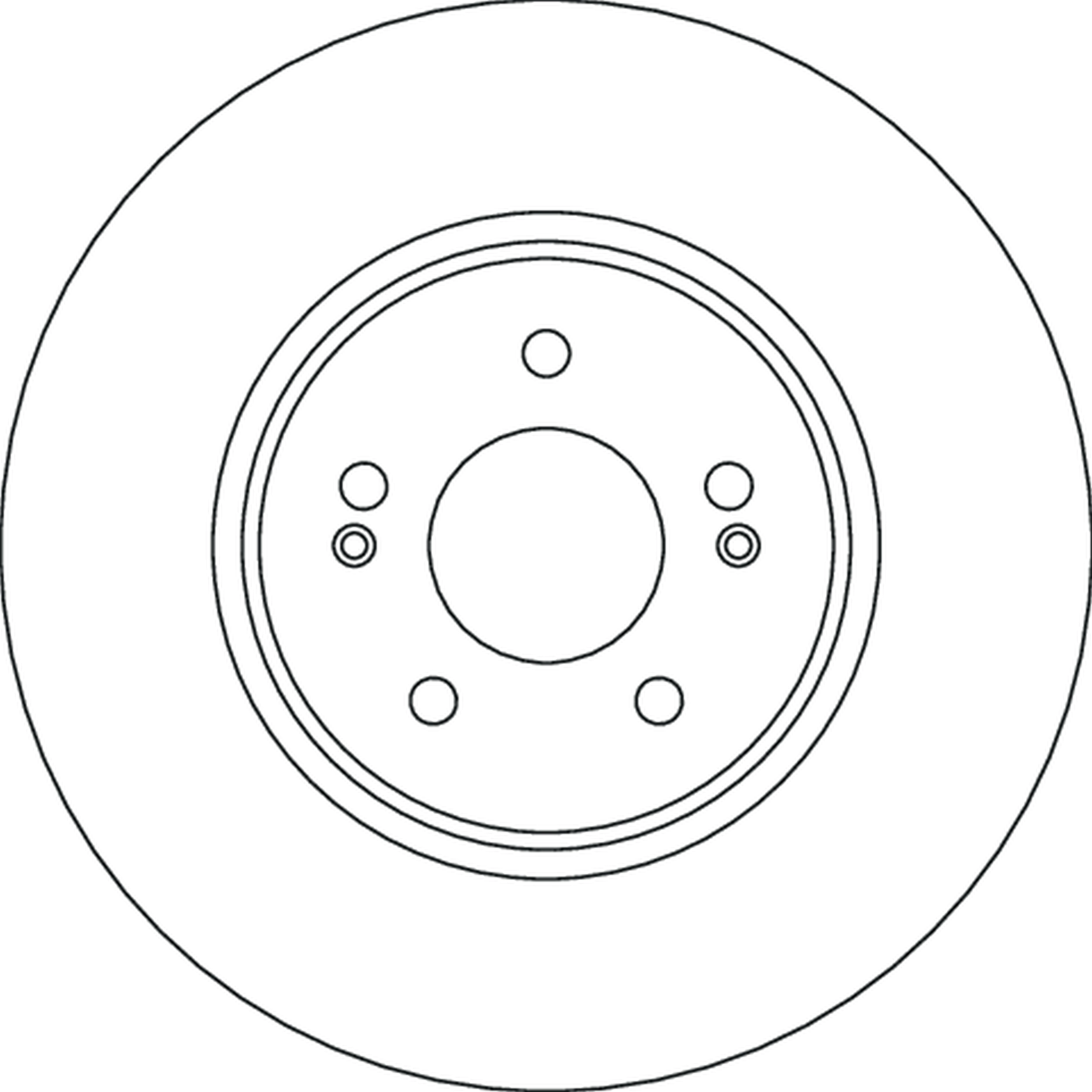 Disque de frein TRW DF6829S