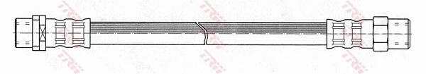 Flexible de frein TRW PHA284