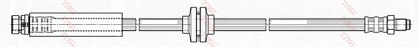 Flexible de frein TRW PHB506