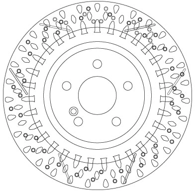Disque de frein TRW DF6900