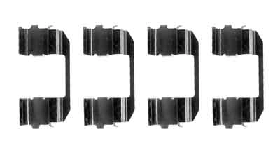 Kit d'accessoires, plaquette de frein à disque TRW PFK294