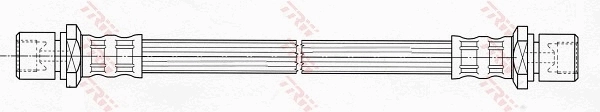 Flexible de frein TRW PHA216