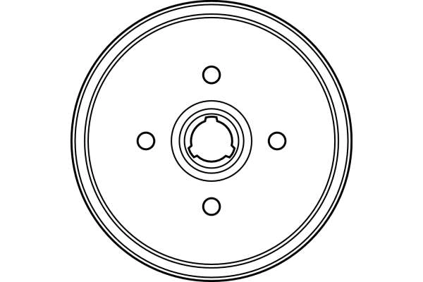 Tambour de frein TRW DB4081
