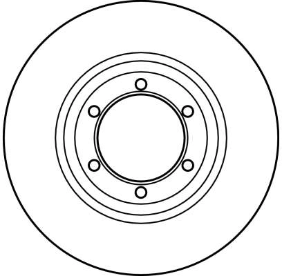 Disque de frein TRW DF2610