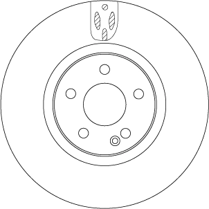 Disque de frein TRW DF6744S