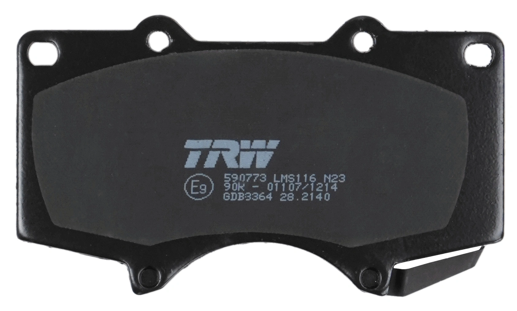 Комплект гальмівних колодок TRW (GDB3364)