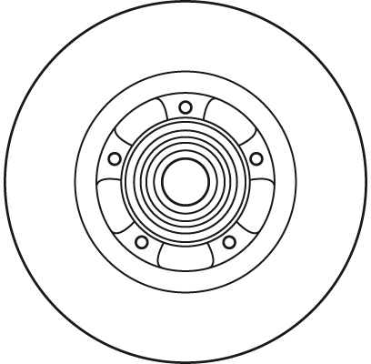 Disque de frein TRW DF6044BS