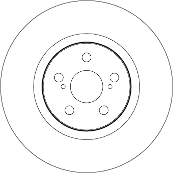 Disque de frein TRW DF4445S