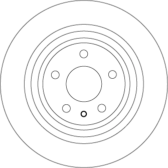 Disque de frein TRW DF6809