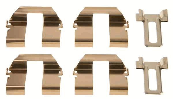 Kit d'accessoires, plaquette de frein à disque TRW PFK428