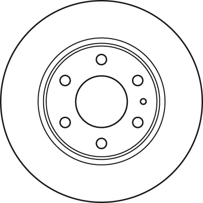 Disque de frein TRW DF4988S