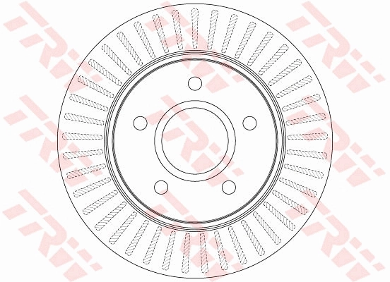 Disque de frein TRW DF6253S