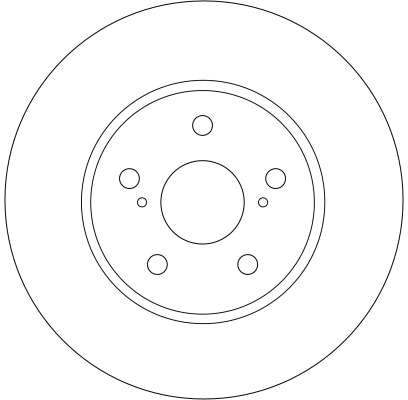 Disque de frein TRW DF4204