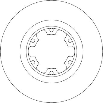 Disque de frein TRW DF4553