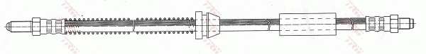 Flexible de frein TRW PHC105