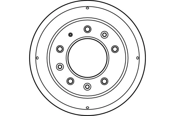 Tambour de frein TRW DB4078