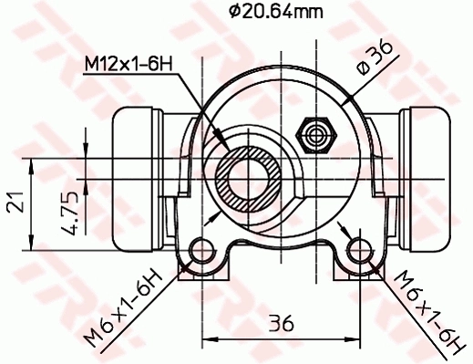 Cylindre de roue TRW BWF153