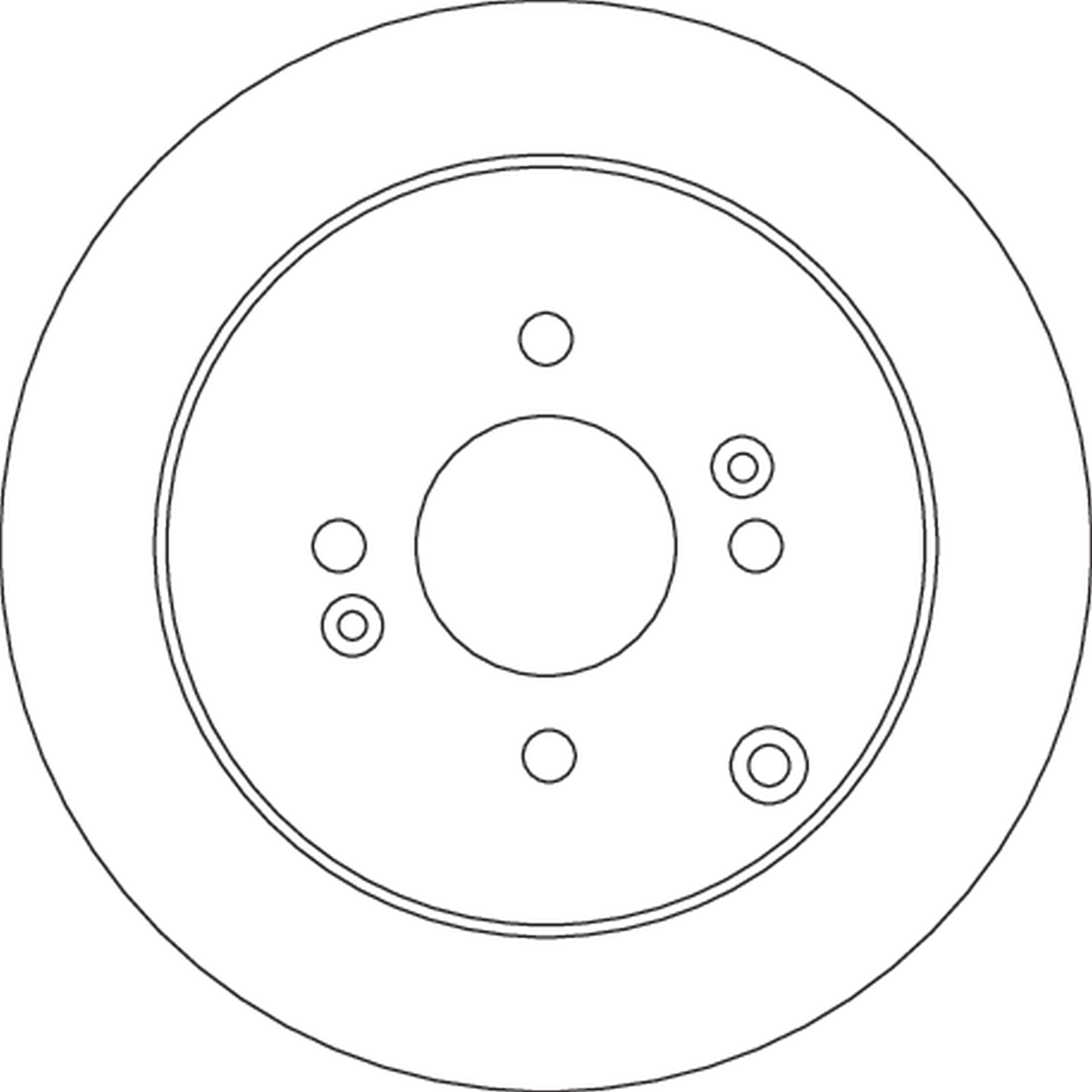 Disque de frein TRW DF4803