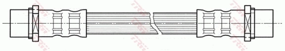Flexible de frein TRW PHA419