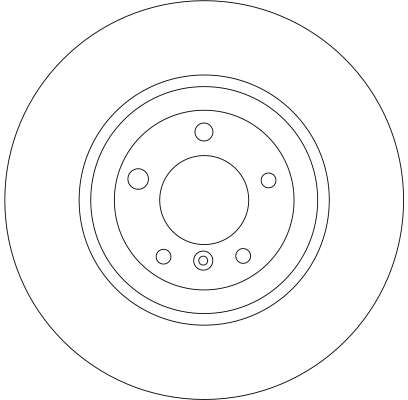Disque de frein TRW DF4350S
