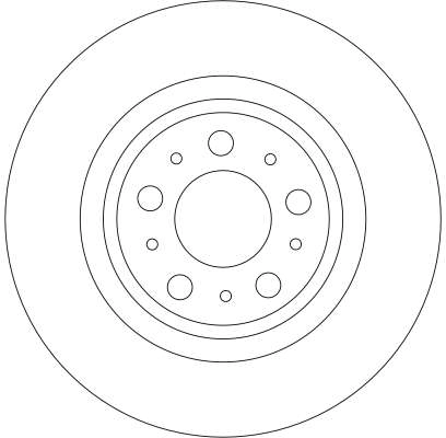 Disque de frein TRW DF4338