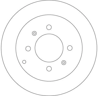 Disque de frein TRW DF4286