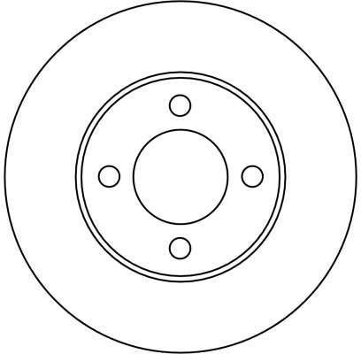 Disque de frein TRW DF1521