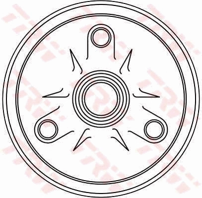 Tambour de frein TRW DB4122