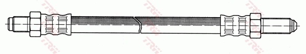 Flexible de frein TRW PHC205