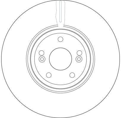 Disque de frein TRW DF4231S
