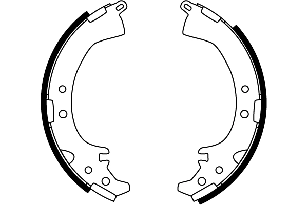 Jeu de mâchoires de frein TRW GS8999