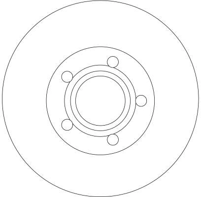 Disque de frein TRW DF4239