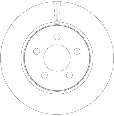 Disque de frein TRW DF6264