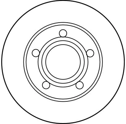 Disque de frein TRW DF1542