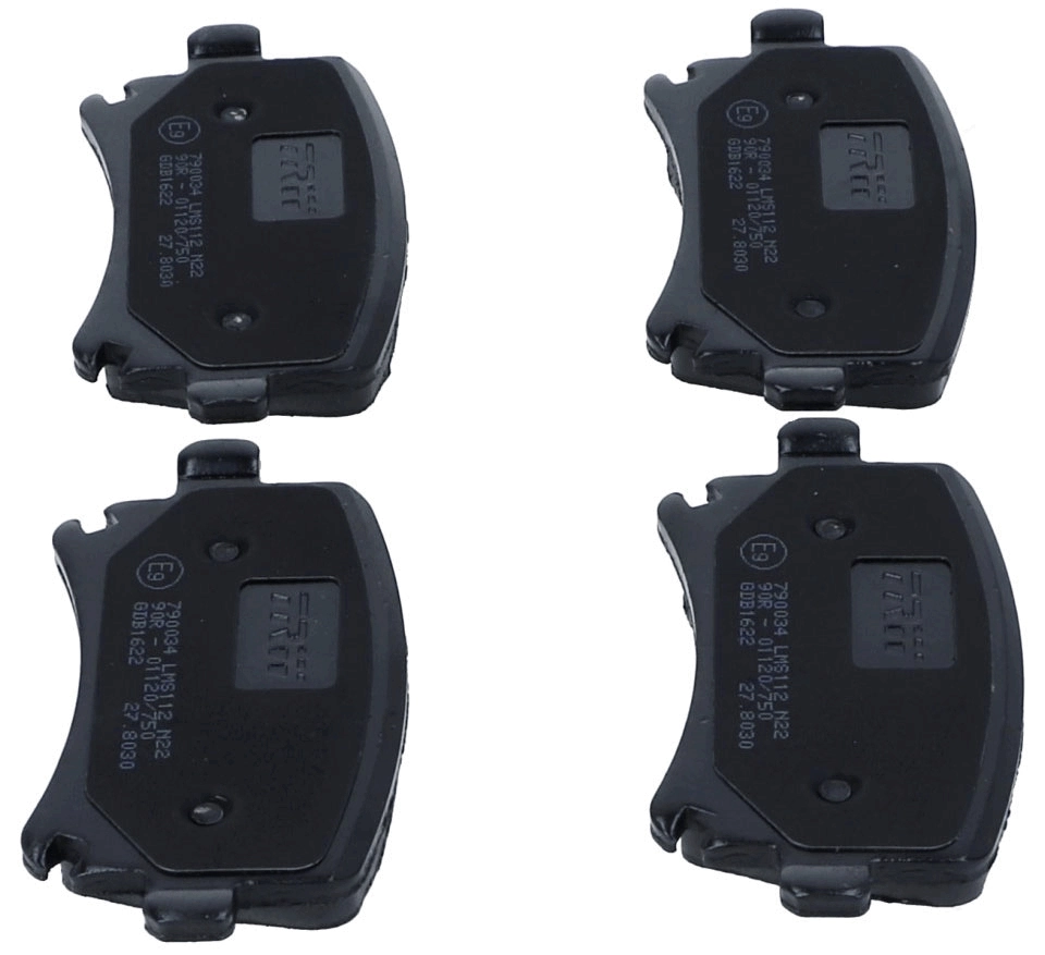 Kit de plaquettes de frein, frein à disque TRW GDB1622