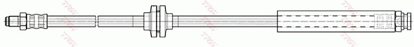 Flexible de frein TRW PHB492