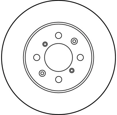 Disque de frein TRW DF2717