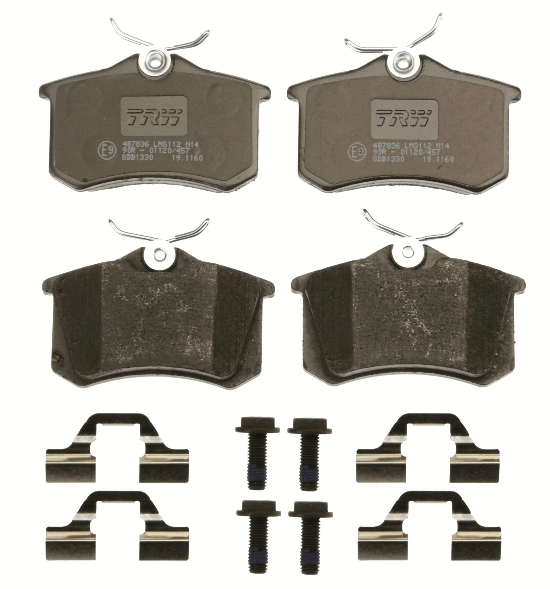 Kit de plaquettes de frein, frein à disque TRW Automotive